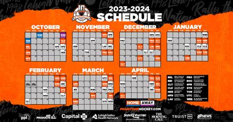 phantoms hockey schedule 2023